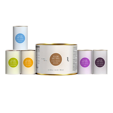 Flor de Sal de Luxe Set (BIO, 5 x 50 g) - Burghardt Delicious