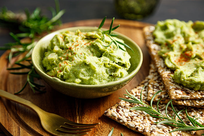 Pistazien Dip Rezept mit Reiscrackern von Burghardt Delicious