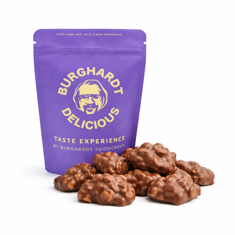 Erdnussberge in Vollmilchschokolade