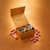 Burghardt Duo Gold Box - Lemon Hazel & Blush Almonds