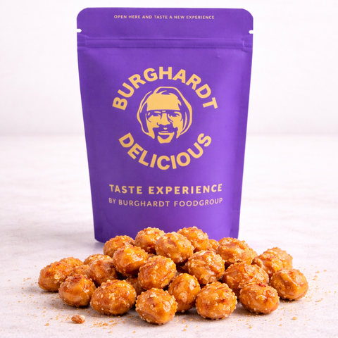 Haselnüsse kandiert