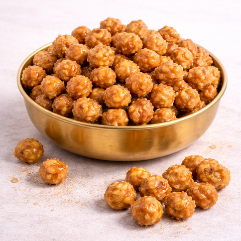 Haselnüsse kandiert