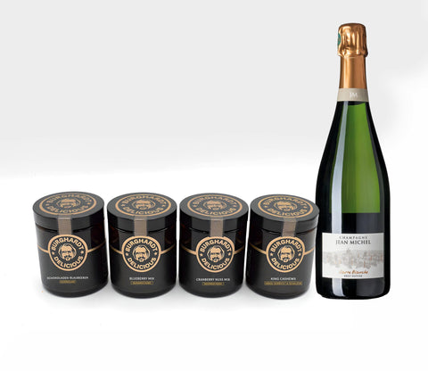 Genuss-Set "Champagner" mit feinen Nüssen & Früchten