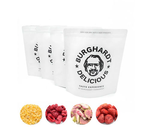 Muttertagsgeschenk "Fruchtiges Quartett" (4 x 150 g)