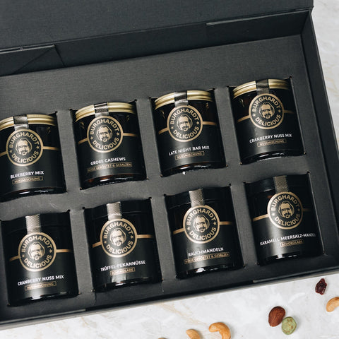 Ostern Geschenkbox Grande Genuss (8 Glasdosen)