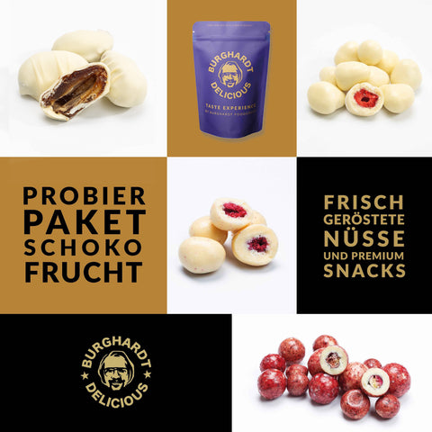 Probierset - Schokolierte Früchte